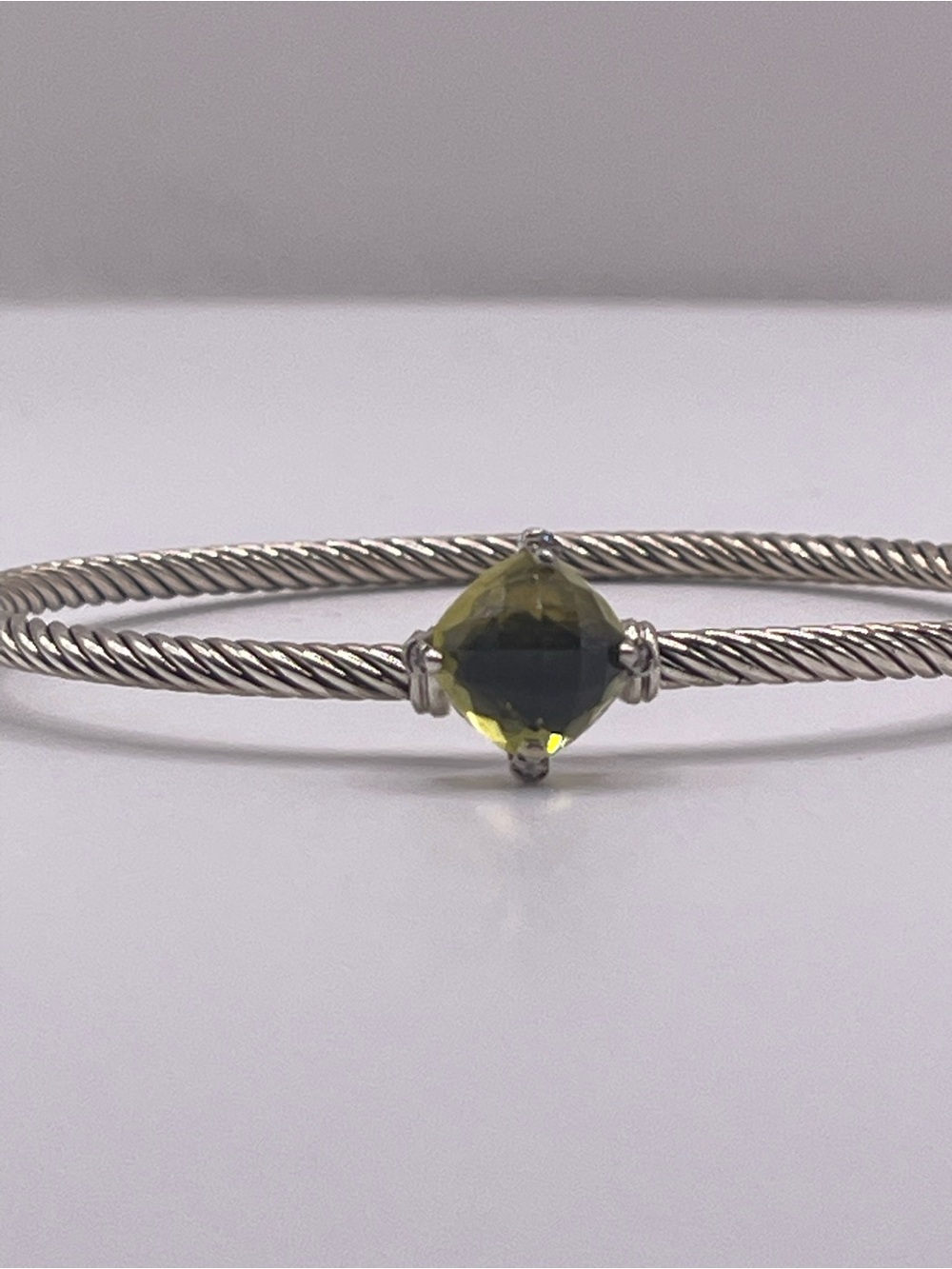 David Yurman Chatelaine Bracelet with Diamonds and Lemon Citrine - Picture 7 of 13